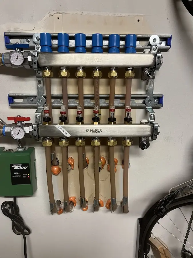 Plumber performing Leak Detection at a residential property in Salida